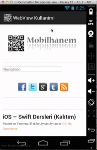mobilhanem webview