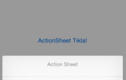 iOS UIActionSheet Kullanımı (Swift – ObjC)