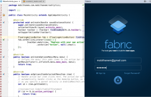 Fabric Plugin Login