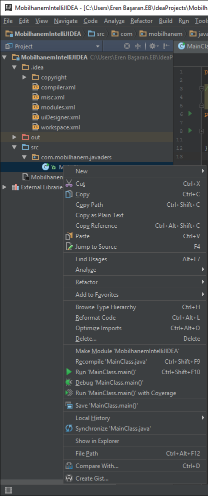 IntelliJIDEA Kurulum - 23