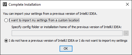 IntelliJIDEA Kurulum - 7