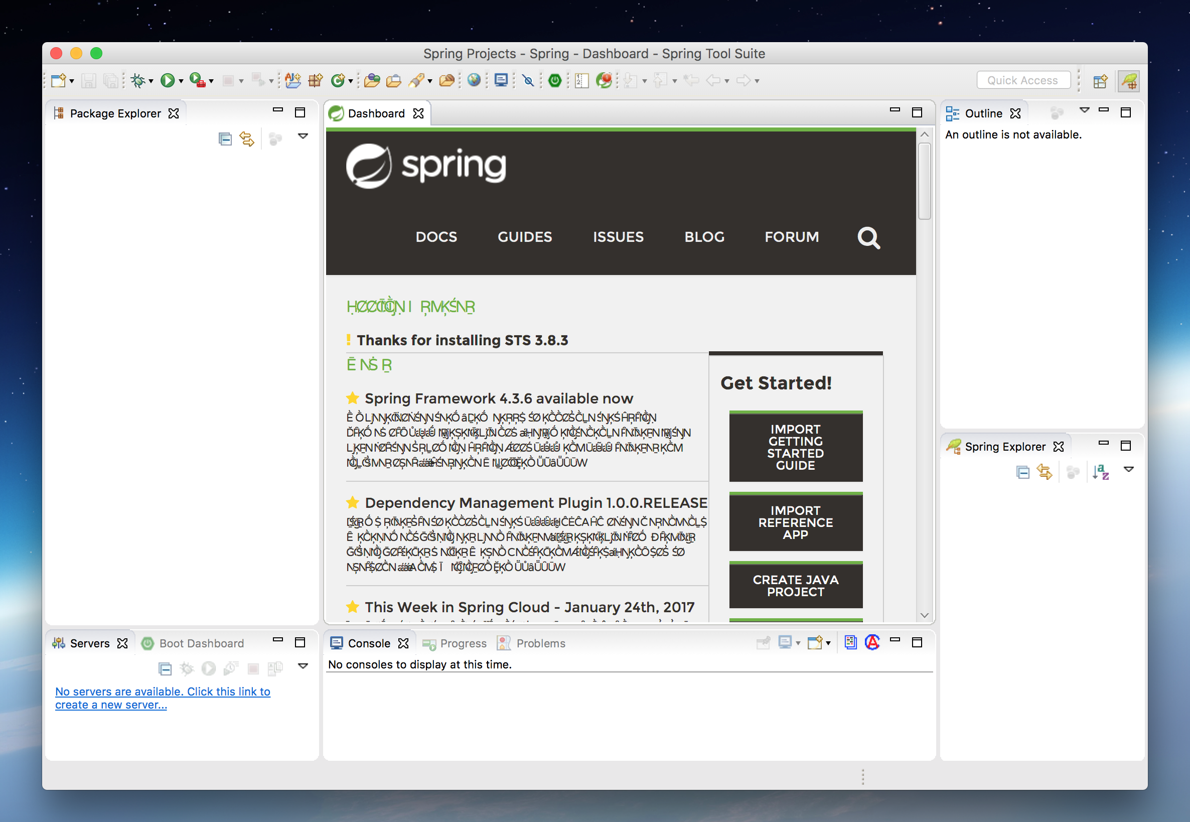 Suite tools. Ь Spring Tool Suite\. Spring Tools Suite Dark Theme. 4 Dashboards java Spring.