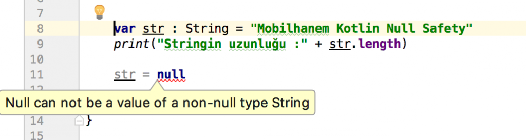 Kotlin exceptions