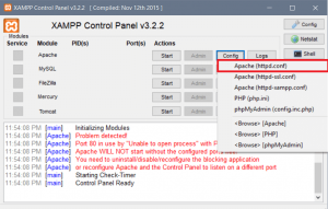 apache port degisimi 1