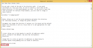 apache port degisimi 2